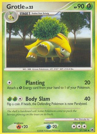 Grotle - 037 - Uncommon - Reverse Holofoil