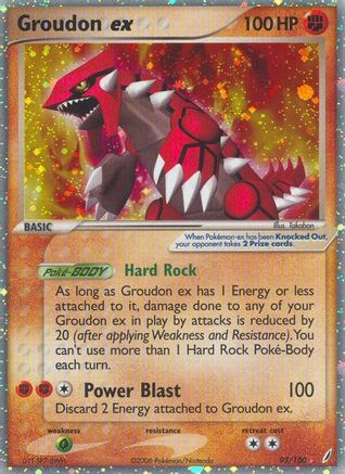 Groudon ex - 093/100 - Ultra Rare