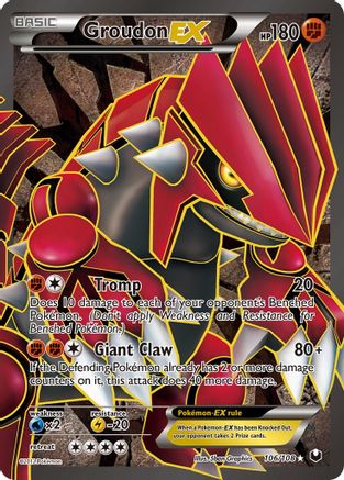 Groudon EX (106 Full Art) - 106 - Ultra Rare
