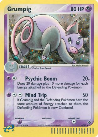Grumpig - - Holo Rare - Holofoil