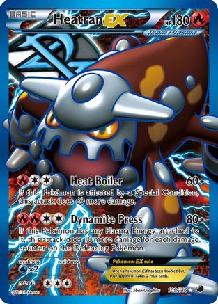 Heatran EX (Team Plasma) (Full Art) - 109 - Ultra Rare
