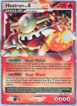Heatran LV.X - 097 - Ultra Rare