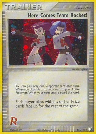 Here Comes Team Rocket! - 111 - Secret Rare