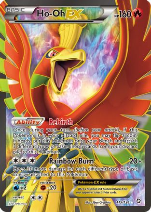 Ho-Oh EX - 119 - Ultra Rare