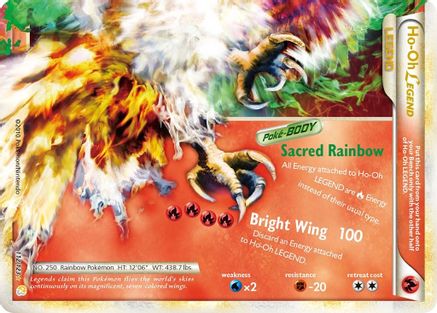 Ho-Oh Legend (Bottom) - 112 - Ultra Rare