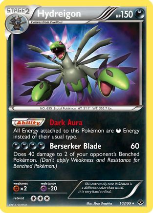 Hydreigon - 103 - Secret Rare