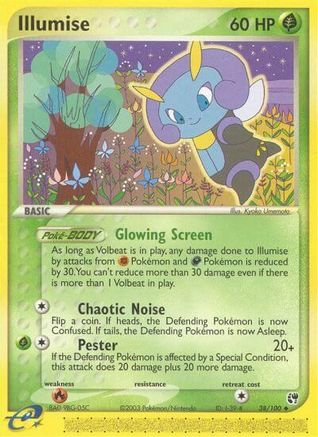 Illumise - - Uncommon - Reverse Holofoil