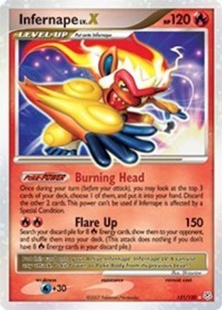 Infernape LV.X - 121 - Ultra Rare