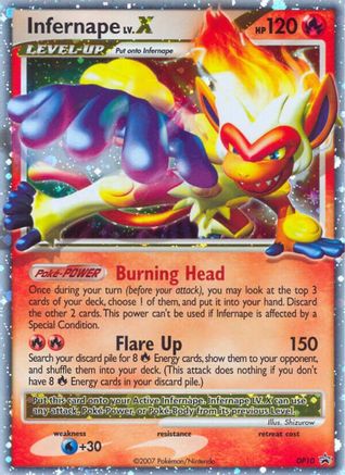 Infernape LV.X - DP10 - Promo - Holofoil