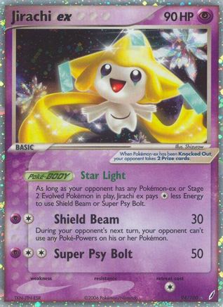 Jirachi ex - 094/100 - Ultra Rare