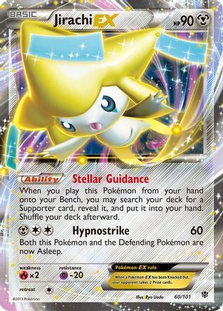 Jirachi EX - 060/101 - Ultra Rare