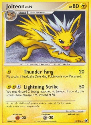 Jolteon - 023/100 - Rare