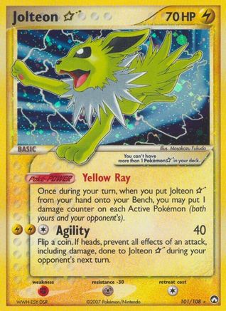 Jolteon Star - 101 - Ultra Rare