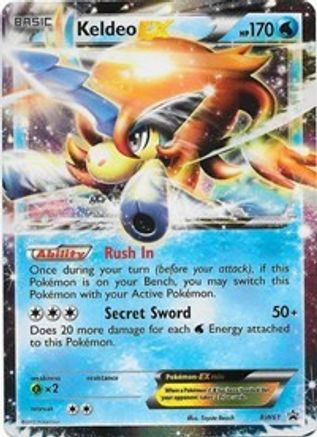 Keldeo EX - BW61 - Promo - Holofoil