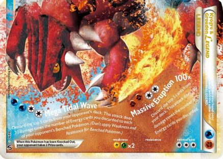 Kyogre & Groudon Legend (Bottom) - 088 - Ultra Rare