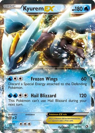 Kyurem EX - 044/113 - Ultra Rare