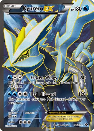 Kyurem EX (96 Full Art) - 096 - Ultra Rare