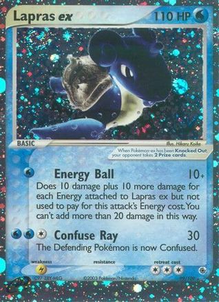 Lapras ex - 099/109 - Ultra Rare