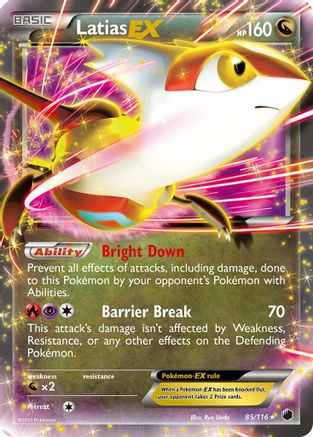 Latias EX - 085 - Ultra Rare
