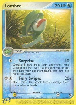 Lombre - 46/100 -/100 - Uncommon - Reverse Holofoil