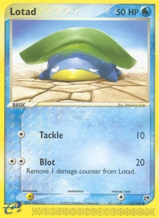 Lotad - 67/100 -/100 - Common