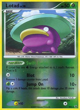 Lotad (Shiny) - SH4 - Shiny Holo Rare
