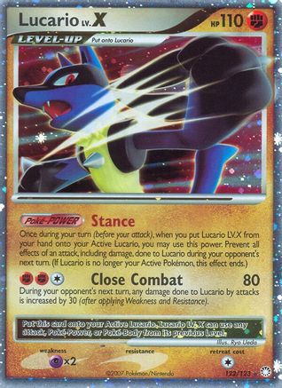 Lucario LV.X - 122 - Ultra Rare