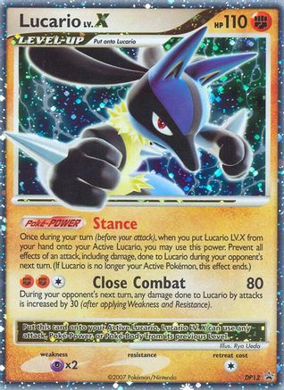 Lucario LV.X - DP12 - Promo - Holofoil