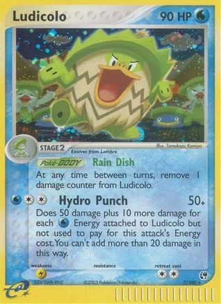 Ludicolo - - Holo Rare - Reverse Holofoil