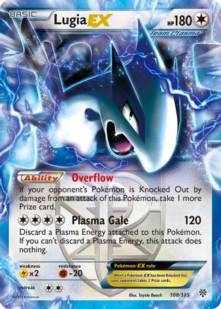 Lugia EX (Team Plasma) - 108 - Ultra Rare