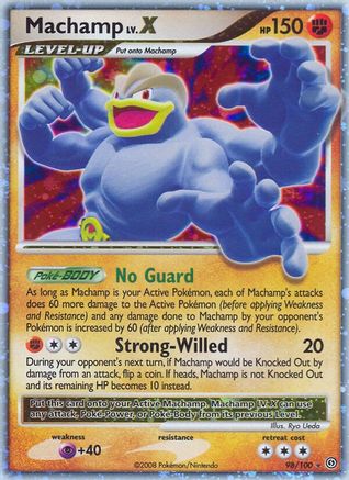 Machamp LV.X - 098 - Ultra Rare