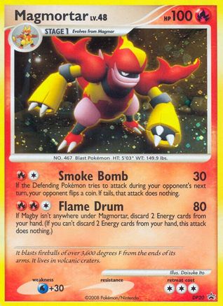 Magmortar - DP20 - Promo - Holofoil