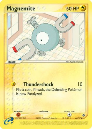 Magnemite - 63/97 -/97 - Common