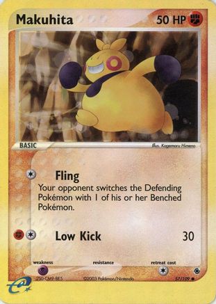 Makuhita - 057/109 - Common - Reverse Holofoil