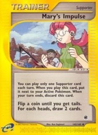 Mary's Impulse -/165 - Uncommon - Reverse Holofoil