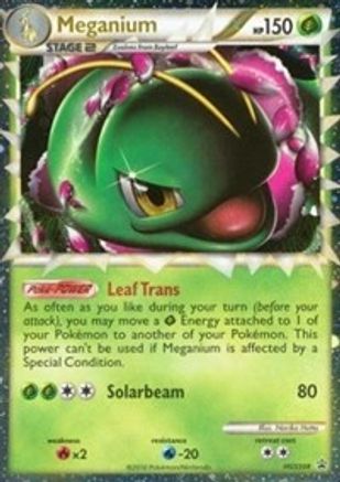 Meganium (Prime) - HGSS08 - Promo - Holofoil