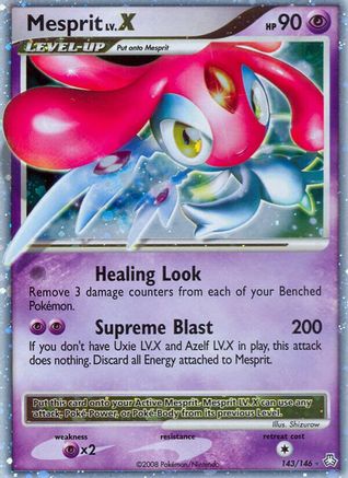 Mesprit LV.X - 143 - Ultra Rare