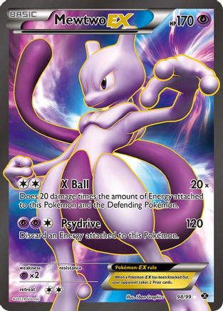 Mewtwo EX (98 Full Art) - 098 - Ultra Rare