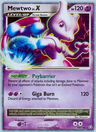 Mewtwo LV.X - 144 - Ultra Rare