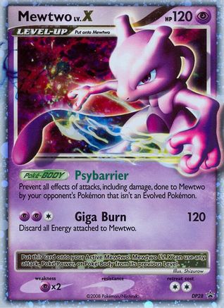 Mewtwo LV.X - DP28 - Promo - Holofoil
