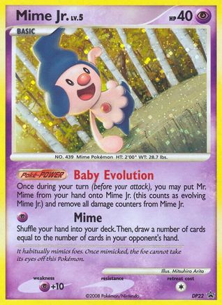 Mime Jr. - DP22 - Promo - Holofoil