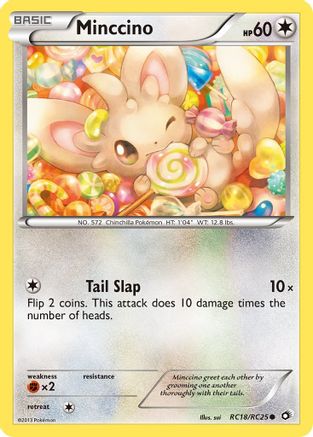 Minccino - RC18 - Common - Holofoil