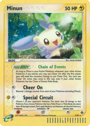 Minun - - Holo Rare - Holofoil