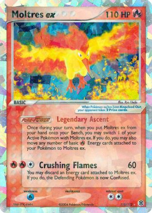 Moltres ex - 115 - Secret Rare