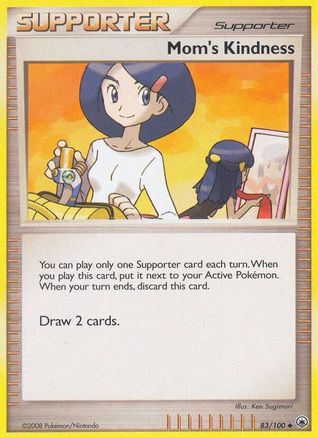 Mom's Kindness - 083/100 - Uncommon - Reverse Holofoil