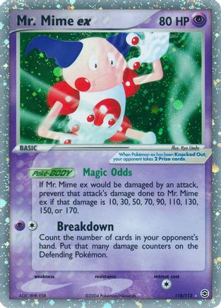 Mr. Mime ex - 110/112 - Ultra Rare