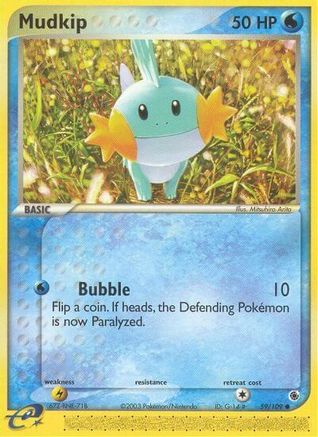 Mudkip - 059/109 - Common - Reverse Holofoil