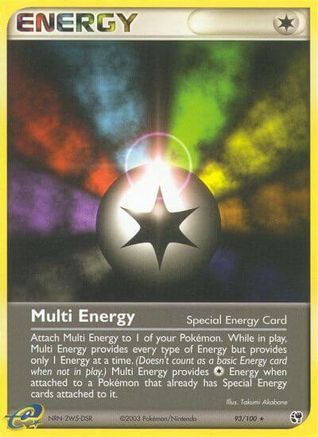 Multi Energy -/100 - Rare - Reverse Holofoil