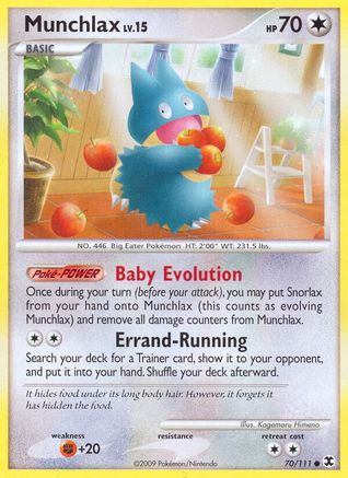 Munchlax (70) - 070 - Common - Reverse Holofoil