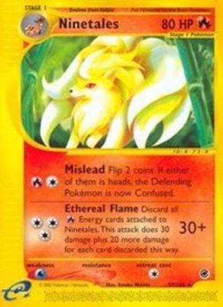 Ninetales (57) - - Rare - Reverse Holofoil